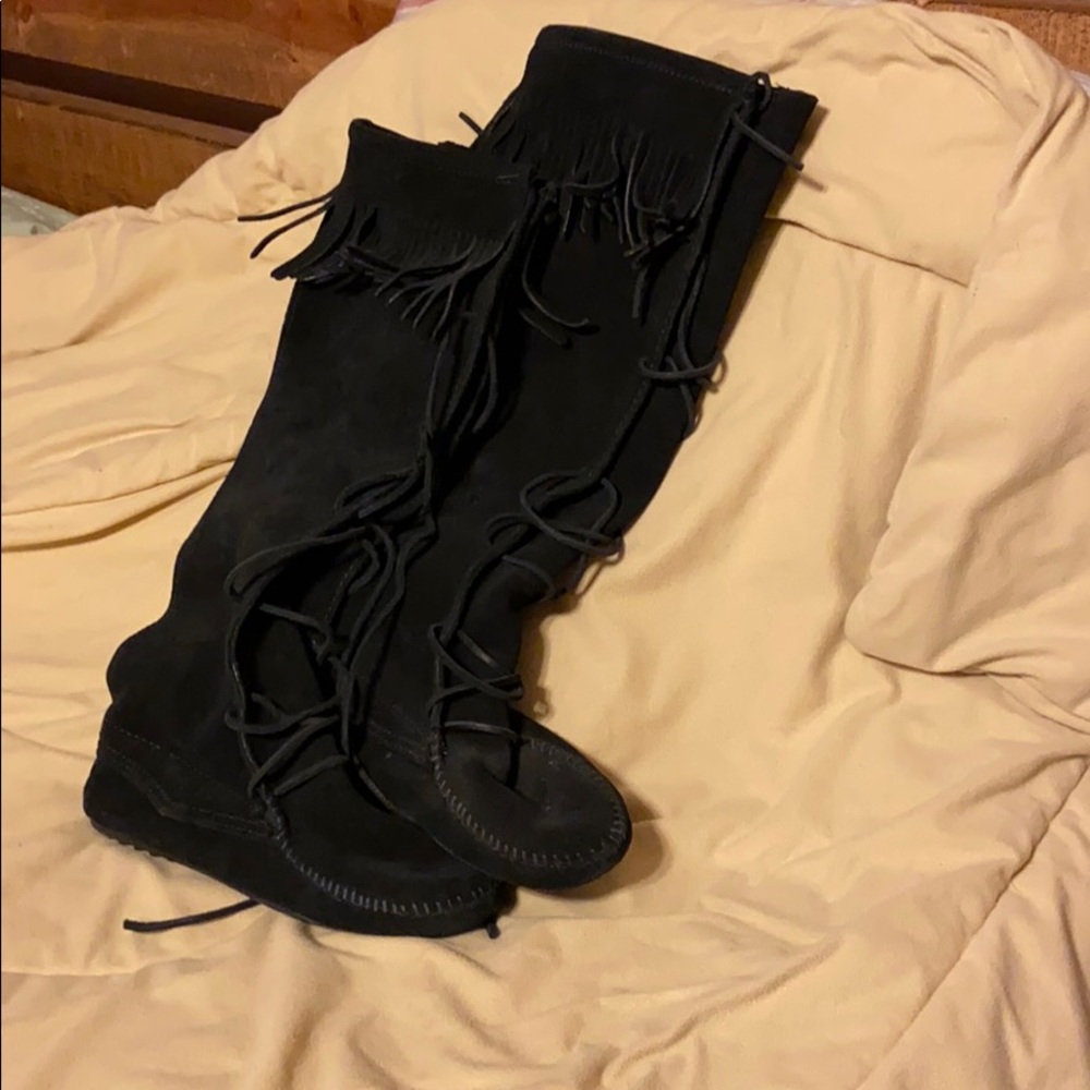 Minnetonka tall boots